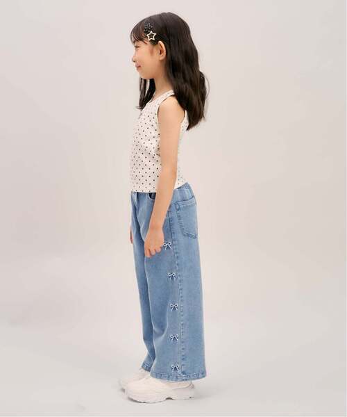 minimal(ミニマル)の「【接触冷感】グラフィックアソートデニムワイドパンツ(その他パンツ・キッズ・ブルー/ライトブルー/サックスブルー・100cm/110cm/130cm/120cm/140cm)」の7枚目の写真