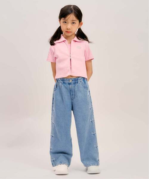 minimal(ミニマル)の「【接触冷感】グラフィックアソートデニムワイドパンツ(その他パンツ・キッズ・ブルー/ライトブルー/サックスブルー・100cm/110cm/130cm/120cm/140cm)」の10枚目の写真