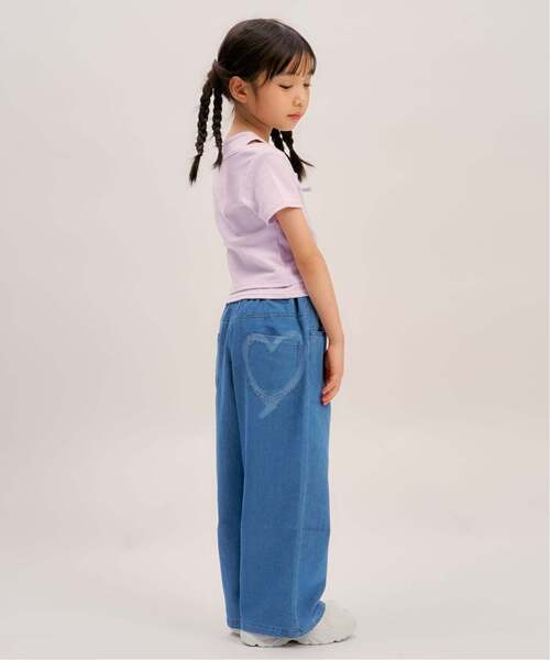 minimal(ミニマル)の「【接触冷感】グラフィックアソートデニムワイドパンツ(その他パンツ・キッズ・ブルー/ライトブルー/サックスブルー・100cm/110cm/130cm/120cm/140cm)」の16枚目の写真