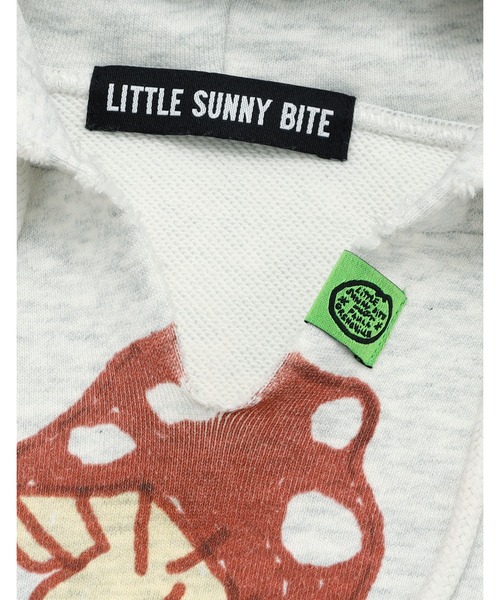 Little sunny bite(リトルサニーバイト)の「little sunny bite x Paula Grenouille doodle hoodie(パーカー・レディース・イエロー/ブルー/オートミール・SMALL/MEDIUM)」の8枚目の写真