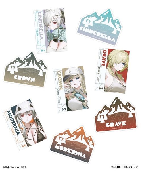 勝利の女神：NIKKE × ZOZOTOWN in Spring 2026 ステッカーセット