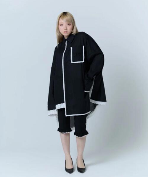 neith.(ネイス)の「neith./ネイス/Handkerchief Shirt Dress(シャツ/ブラウス・レディース・ホワイト/ピンク/ブラック・F)」の11枚目の写真