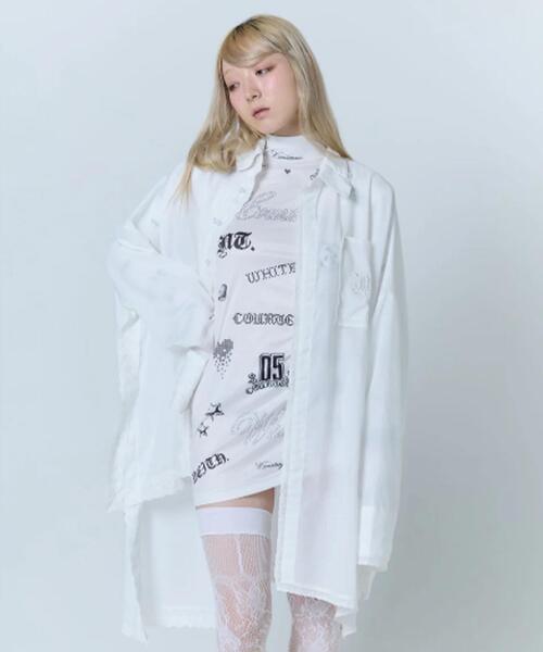 neith.(ネイス)の「neith./ネイス/Handkerchief Shirt Dress(シャツ/ブラウス・レディース・ホワイト/ピンク/ブラック・F)」の21枚目の写真