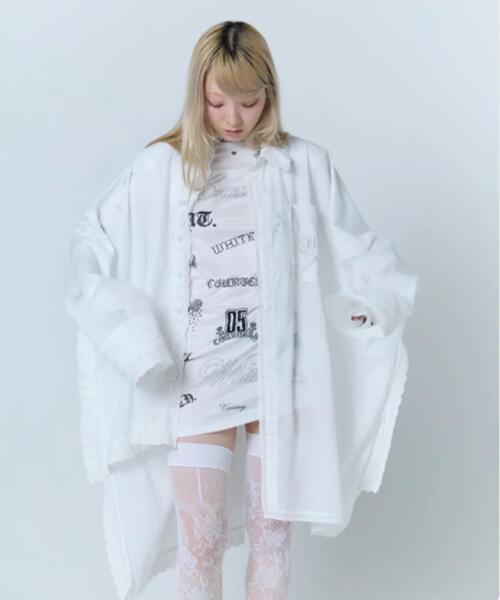neith.(ネイス)の「neith./ネイス/Handkerchief Shirt Dress(シャツ/ブラウス・レディース・ホワイト/ピンク/ブラック・F)」の19枚目の写真