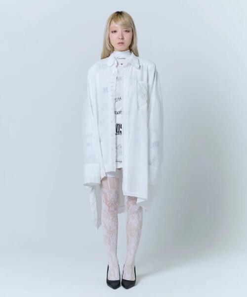neith.(ネイス)の「neith./ネイス/Handkerchief Shirt Dress(シャツ/ブラウス・レディース・ホワイト/ピンク/ブラック・F)」の14枚目の写真