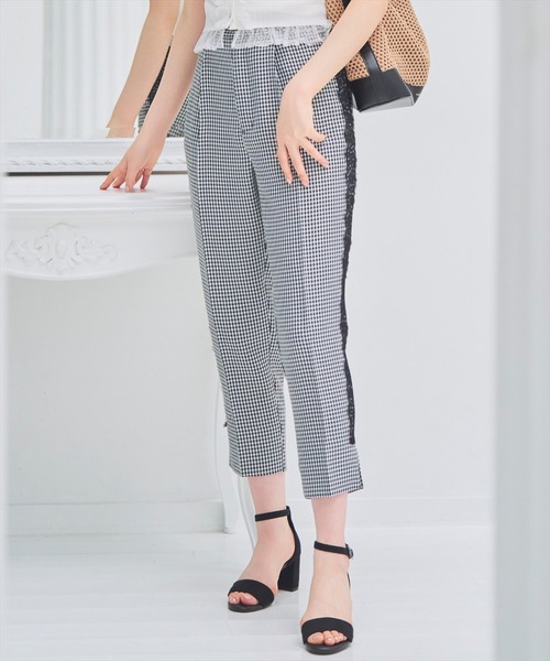WILLSELECTION(ウィルセレクション)の「レーストリムテーパードパンツ(その他パンツ・レディース・ブラック/ブラック系その他・SMALL/MEDIUM)」の17枚目の写真