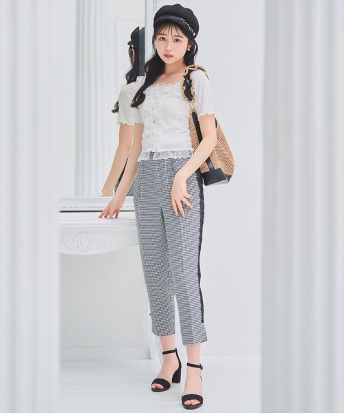 WILLSELECTION(ウィルセレクション)の「レーストリムテーパードパンツ(その他パンツ・レディース・ブラック/ブラック系その他・SMALL/MEDIUM)」の18枚目の写真