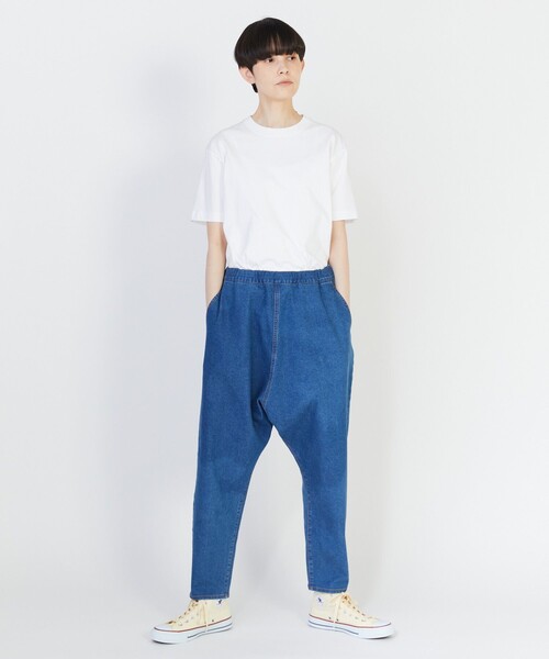 FRAPBOIS(フラボア)の「スマートサルエルパンツ(その他パンツ・レディース・ネイビー/ブルー・1)」の7枚目の写真