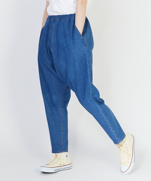 FRAPBOIS(フラボア)の「スマートサルエルパンツ(その他パンツ・レディース・ネイビー/ブルー・1)」の9枚目の写真