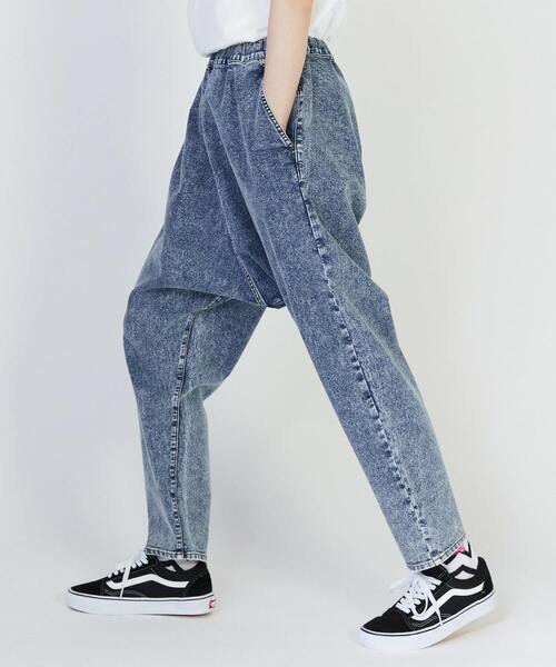 FRAPBOIS(フラボア)の「スマートサルエルパンツ(その他パンツ・レディース・ネイビー/ブルー・1)」の15枚目の写真