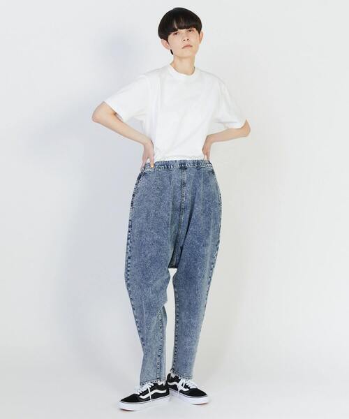 FRAPBOIS(フラボア)の「スマートサルエルパンツ(その他パンツ・レディース・ネイビー/ブルー・1)」の18枚目の写真