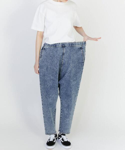 FRAPBOIS(フラボア)の「スマートサルエルパンツ(その他パンツ・レディース・ネイビー/ブルー・1)」の21枚目の写真