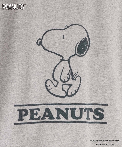 LOWRYS FARM(ローリーズファーム)の「【SNOOPY】リンガーTシャツ(Tシャツ/カットソー・レディース・ブラウン系その他/アイボリー/グレー・FREE)」の17枚目の写真