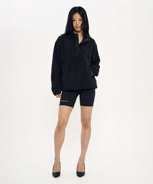 WORLDDILEMA(ワールドジレンマ)の「HALF NECK FLEECE (BLACK)(その他トップス・レディース・ブラック・FREE)」の7枚目の写真