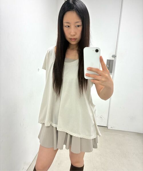 OJOS(オホス)の「Back Strap Flare Dress / Grey(ワンピース・レディース・その他・1/2/3)」の8枚目の写真
