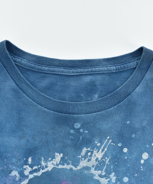 LABORATORY R（ラボラトリーアール）の「【USED】Jimi Hendrix タイダイ バンドTシャツ（Tシャツ/カットソー・メンズ・ブルー・LARGE）」の5枚目の写真