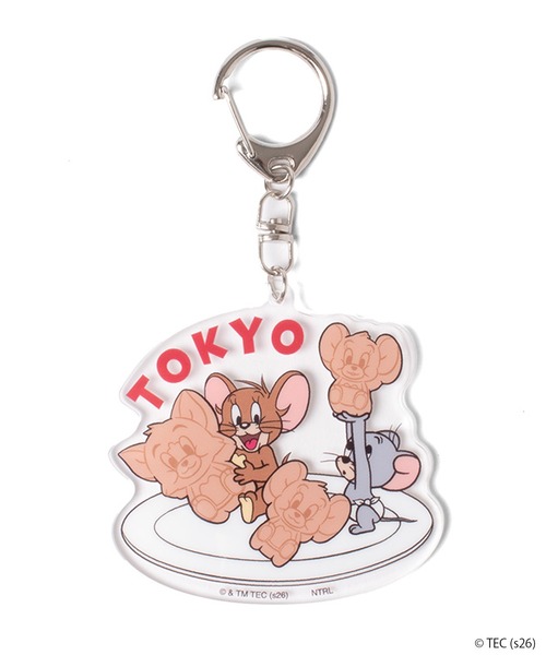 公式】トムとジェリー ご当地東京アクリルキーホルダー（キーホルダー