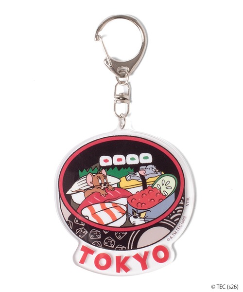 公式】トムとジェリー ご当地東京アクリルキーホルダー（キーホルダー