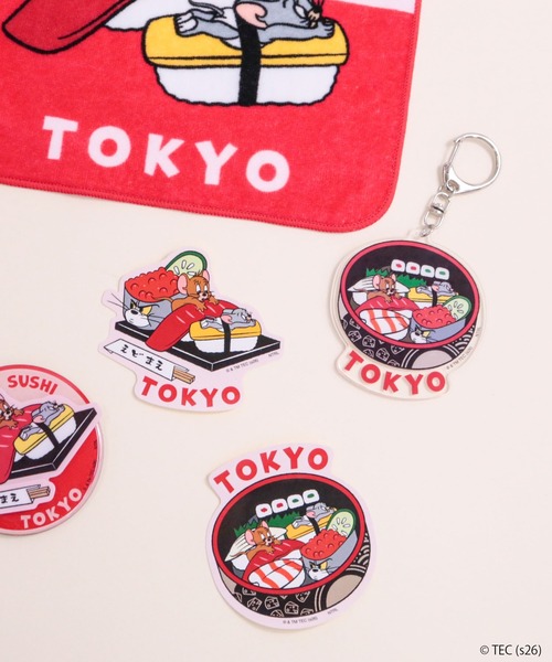 公式】トムとジェリー ご当地東京アクリルキーホルダー（キーホルダー