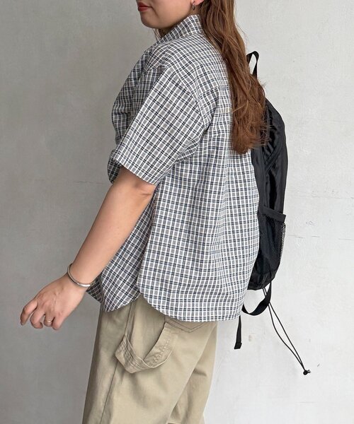 U.S. POLO ASSN.(ユーエスポロアッスン)の「シャーリング半袖シャツ(シャツ/ブラウス・レディース・レッド/ネイビー/ホワイト/イエロー・FREE)」の22枚目の写真
