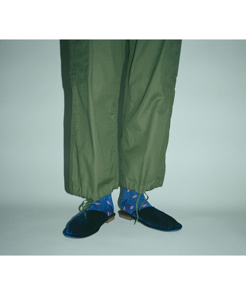BEAMS BOY（ビームスボーイ）の「ベロア ミュール（その他シューズ・レディース・ブルー/ブラック・24.5/24/23.5/23/25）」の4枚目の写真