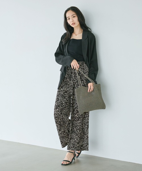 Andemiu(アンデミュウ)の「【WEB限定】キラアミトートバッグ/1051183(トートバッグ・レディース・ブラック/ブラウン・FREE)」の4枚目の写真