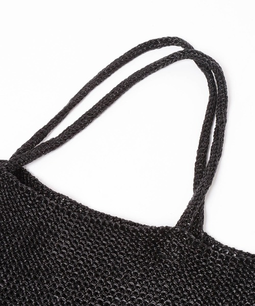Andemiu(アンデミュウ)の「【WEB限定】キラアミトートバッグ/1051183(トートバッグ・レディース・ブラック/ブラウン・FREE)」の11枚目の写真