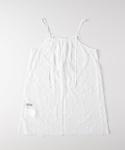 HONEYSUCKLE ROSE（ハニーサックルローズ）の「マエアキリボンレースキャミ（Tシャツ/カットソー・レディース・ブラック/ホワイト・05/04）」の15枚目の写真
