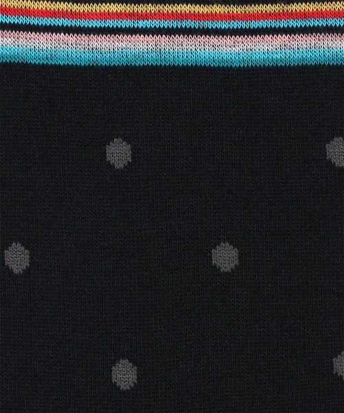 Paul Smith（ポールスミス）の「“Tonal Dot” ソックス【260603 DR】（ソックス/靴下・メンズ・ダークパープル/ネイビー/ブラック・25-27）」の4枚目の写真