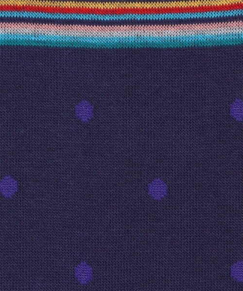 Paul Smith（ポールスミス）の「“Tonal Dot” ソックス【260603 DR】（ソックス/靴下・メンズ・ダークパープル/ネイビー/ブラック・25-27）」の6枚目の写真
