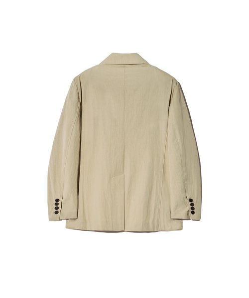 Kijun（キジュン）の「Shirring Pocket Blazer Beige（テーラードジャケット・レディース・その他・LARGE/MEDIUM/SMALL）」の5枚目の写真