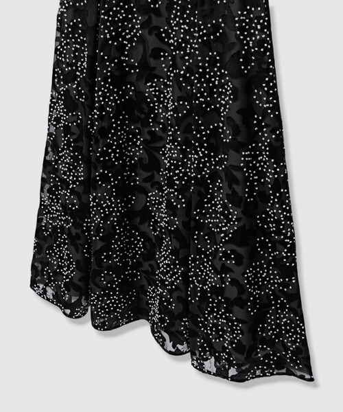 ANAYI(アナイ)の「オパール刺繍タック スカート(スカート・レディース・ブラック・38/36)」の14枚目の写真