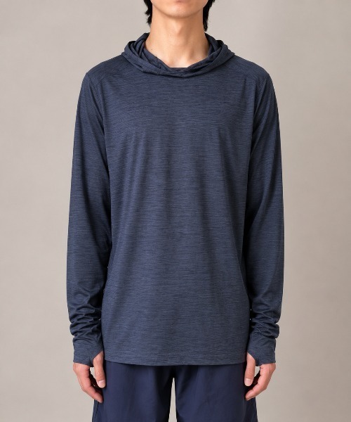 BROKEN BASE(ブロークンベース)の「BrokenBase running core / Regular Tech Hoodie(パーカー・メンズ・ブラウン/グレー/ブラック/ネイビー・LARGE/MEDIUM/SMALL)」の4枚目の写真