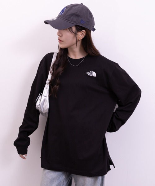 THE NORTH FACE(ザノースフェイス)の「THE NORTH FACE(ザ・ノースフェイス)/M'S EVERLITTE L/S TEE(Tシャツ/カットソー・レディース・ホワイト/ブラック・M/L/XL)」の21枚目の写真