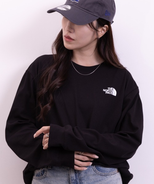 THE NORTH FACE(ザノースフェイス)の「THE NORTH FACE(ザ・ノースフェイス)/M'S EVERLITTE L/S TEE(Tシャツ/カットソー・レディース・ホワイト/ブラック・M/L/XL)」の14枚目の写真