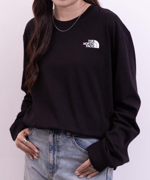 THE NORTH FACE(ザノースフェイス)の「THE NORTH FACE(ザ・ノースフェイス)/M'S EVERLITTE L/S TEE(Tシャツ/カットソー・レディース・ホワイト/ブラック・M/L/XL)」の12枚目の写真
