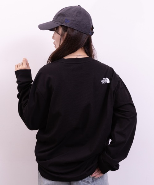 THE NORTH FACE(ザノースフェイス)の「THE NORTH FACE(ザ・ノースフェイス)/M'S EVERLITTE L/S TEE(Tシャツ/カットソー・レディース・ホワイト/ブラック・M/L/XL)」の19枚目の写真
