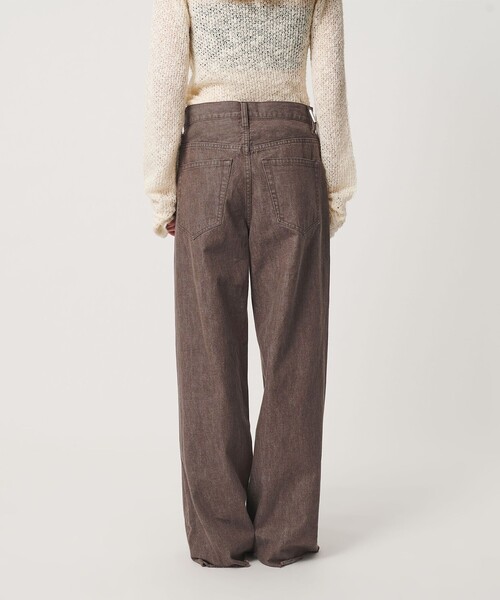 ATTISESSION(アティセッション)の「<ATTISESSION>WIDE DENIM 402 デニムパンツ(デニムパンツ・レディース・ダークブラウン/ネイビー・38/36)」の17枚目の写真