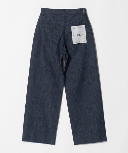 ATTISESSION(アティセッション)の「<ATTISESSION>WIDE DENIM 402 デニムパンツ(デニムパンツ・レディース・ダークブラウン/ネイビー・38/36)」の15枚目の写真