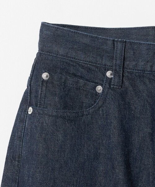 ATTISESSION(アティセッション)の「<ATTISESSION>WIDE DENIM 402 デニムパンツ(デニムパンツ・レディース・ダークブラウン/ネイビー・38/36)」の13枚目の写真