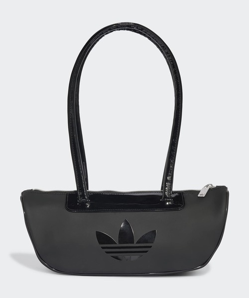 adidas(アディダス)の「adidas/アディダス HERI ADICOER BOWLIMG スポーティ トレフォイルロゴ ボウリングバッグ レディース カジュアル 秋 秋服 2026年秋冬(ショルダーバッグ・レディース・ブラック/ベージュ・FREE)」の13枚目の写真