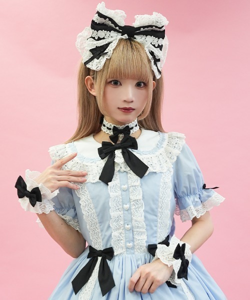 ガーリーリボンワンピース（ワンピース）｜Chalmiere（シャルミエール