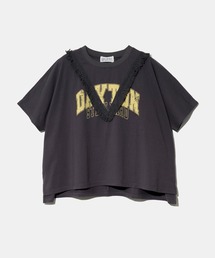 CUBE SUGAR | CUBE SUGAR/キューブシュガー　26/-天竺フリンジヤッコTEE(Tシャツ/カットソー)