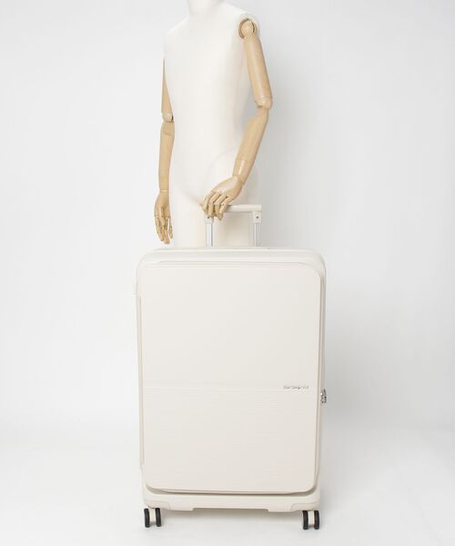 Samsonite(サムソナイト)の「サムソナイト FLATFORM スピナー 75/28 エキスパンダー FT アイボリー(スーツケース/キャリーバッグ・メンズ・アイボリー・L)」の4枚目の写真