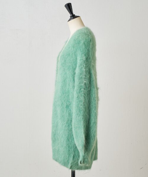BEARDSLEY(ビアズリー)の「《8/24(月)12:00予約開始》アルパカシャギーガーデ(カーディガン/ボレロ・レディース・パープル/グリーン・FREE)」の17枚目の写真