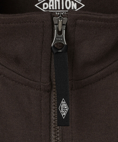 DANTON(ダントン)の「DANTON | 長袖スウェットジップブルゾン MEN(スウェット・メンズ・ホワイト系その他/ダークグレー/ブラック/ブラウン・M/L)」の12枚目の写真