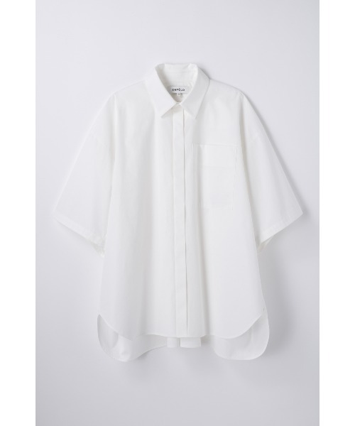 ENFOLD(エンフォルド)の「3/4SLEEVE LOOSE SHIRT(シャツ/ブラウス・レディース・ホワイト・38)」の1枚目の写真