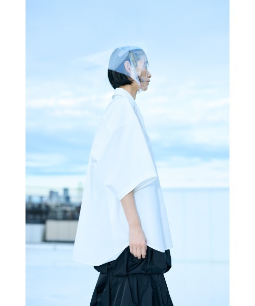 ENFOLD(エンフォルド)の「3/4SLEEVE LOOSE SHIRT(シャツ/ブラウス・レディース・ホワイト・38)」の4枚目の写真