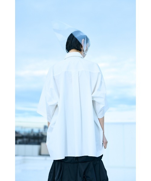 ENFOLD(エンフォルド)の「3/4SLEEVE LOOSE SHIRT(シャツ/ブラウス・レディース・ホワイト・38)」の5枚目の写真