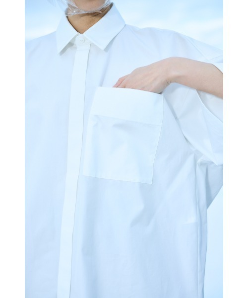 ENFOLD(エンフォルド)の「3/4SLEEVE LOOSE SHIRT(シャツ/ブラウス・レディース・ホワイト・38)」の6枚目の写真